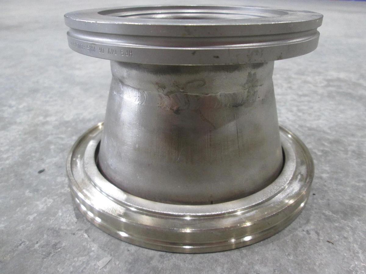 Used Stainless Steel Adapter, 3 1/2", Used