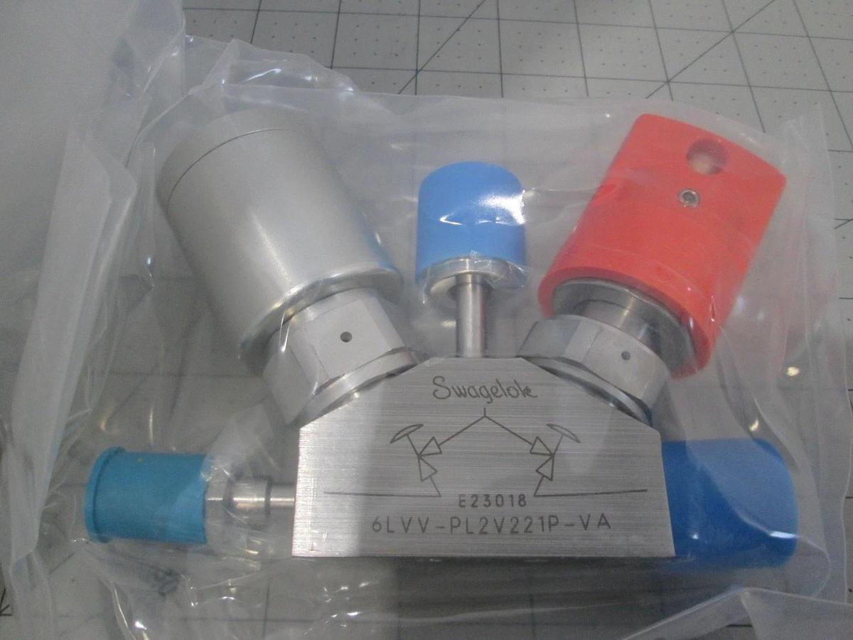 Swagelok, 6LVV-PL2V221P-VA, High Flow Diaphragm Valve, New