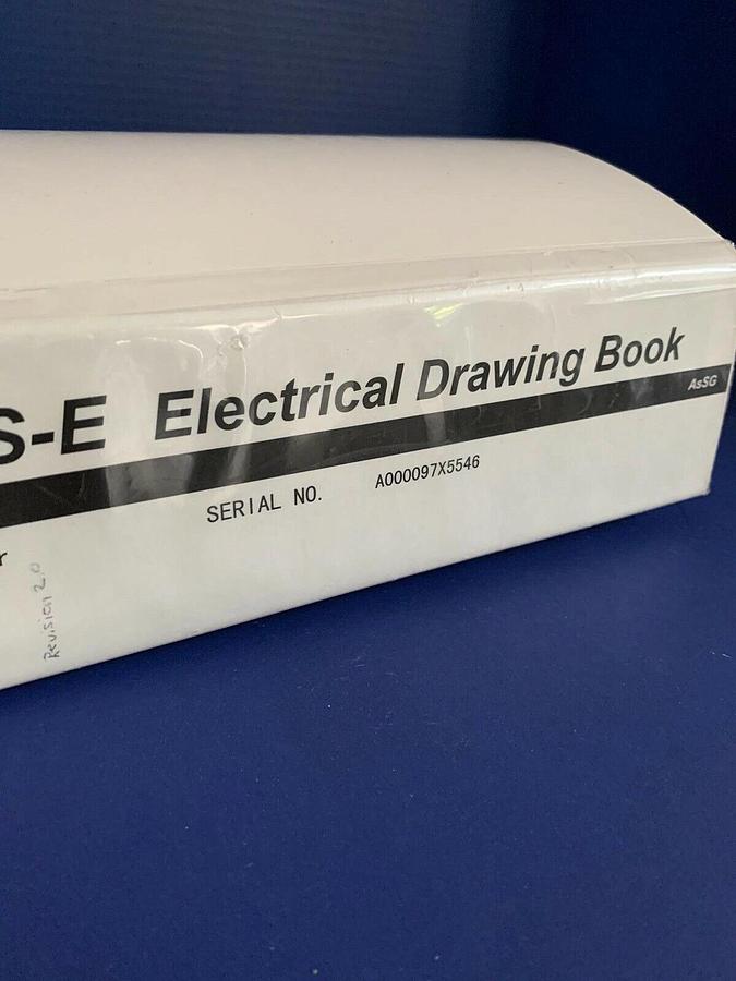 Used Tokyo Electron ALPHA-8S-E Vertical LP-CVD AsSG Electrical Drawing Book
