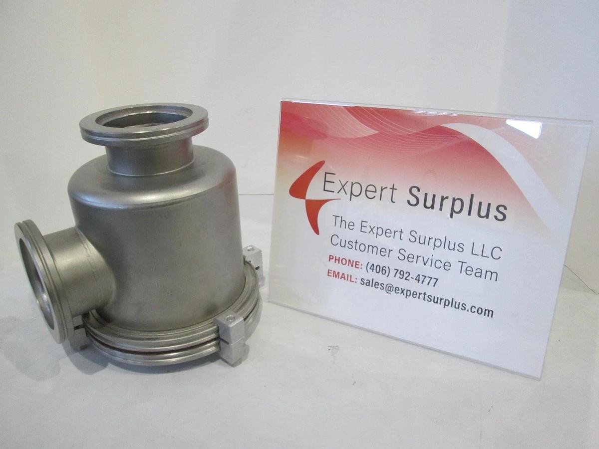 Used MKS, ISO 80- ISO 80 Right Angle Trap, Used