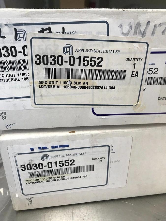 Used Unit UFC-1100A Mass Flow Controller, AR, 3 SLM, Refurbished