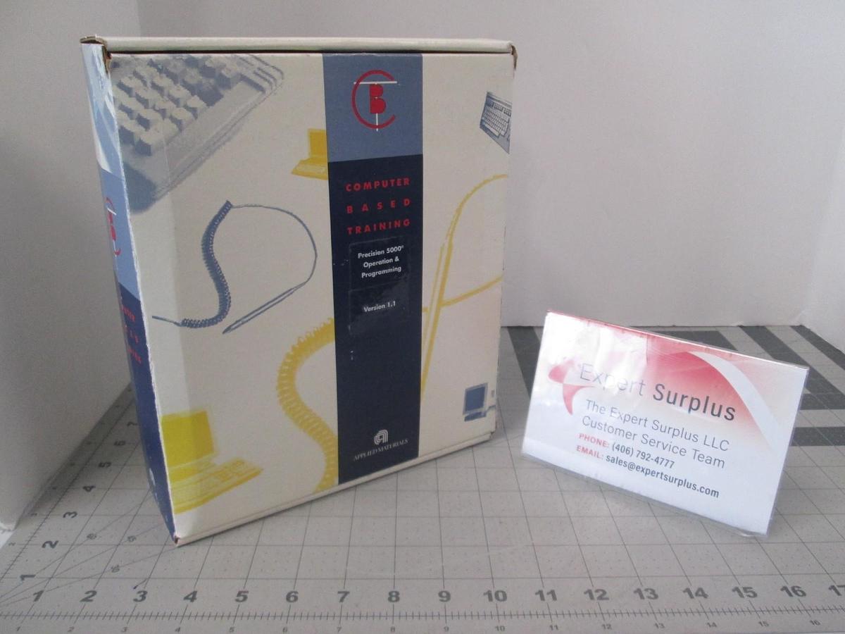 Used Applied Materials, Computer Based Training, Precision 5000 Operation and Program