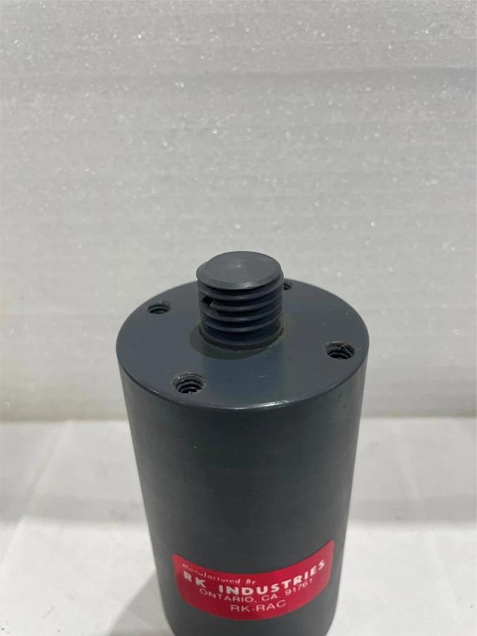 Used RK Industries, RK-RAC, Air Cylinder, RAC-002 PVC, Used