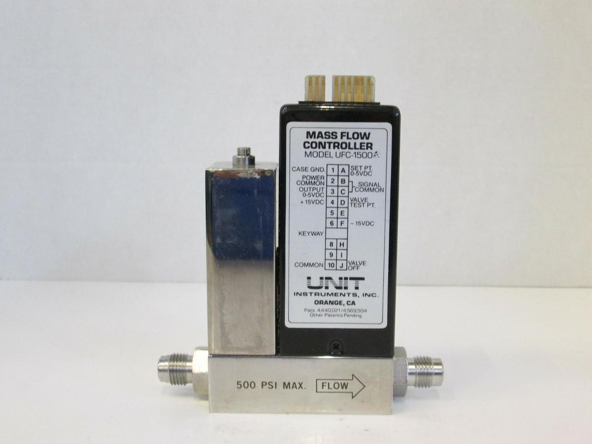 Used Unit UFC-1500A, Mass Flow Controller, Gas- WF6, Range- 15 SCCM
