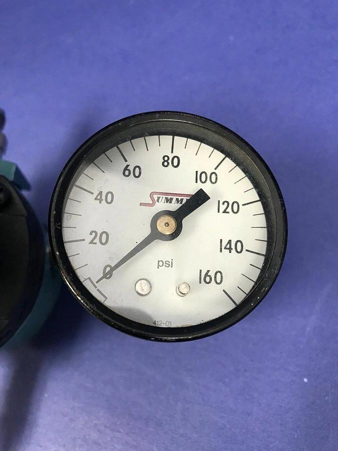 Used Wilkerson R16-02-000A  Regulator Assy w/  Nupro 6LV-DAVR4-P-GR Valve, Used