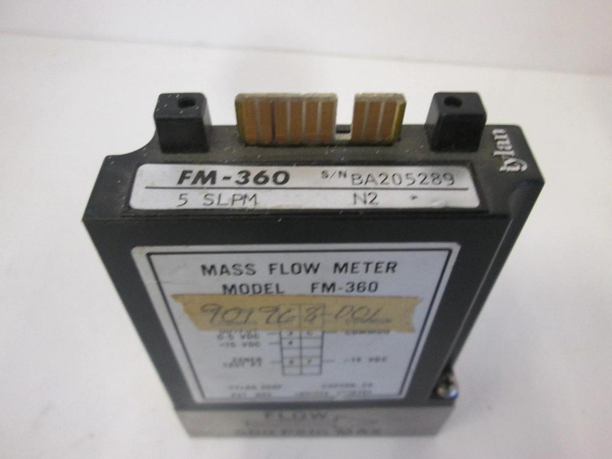 Used Tylan, FM-360, Mass Flow Controller, N2, 5 SLPM, Used