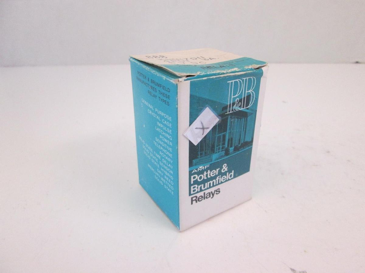 Used POTTER & BRUMFIELD KHU-17D11 Relay, 3A, 6 VDC