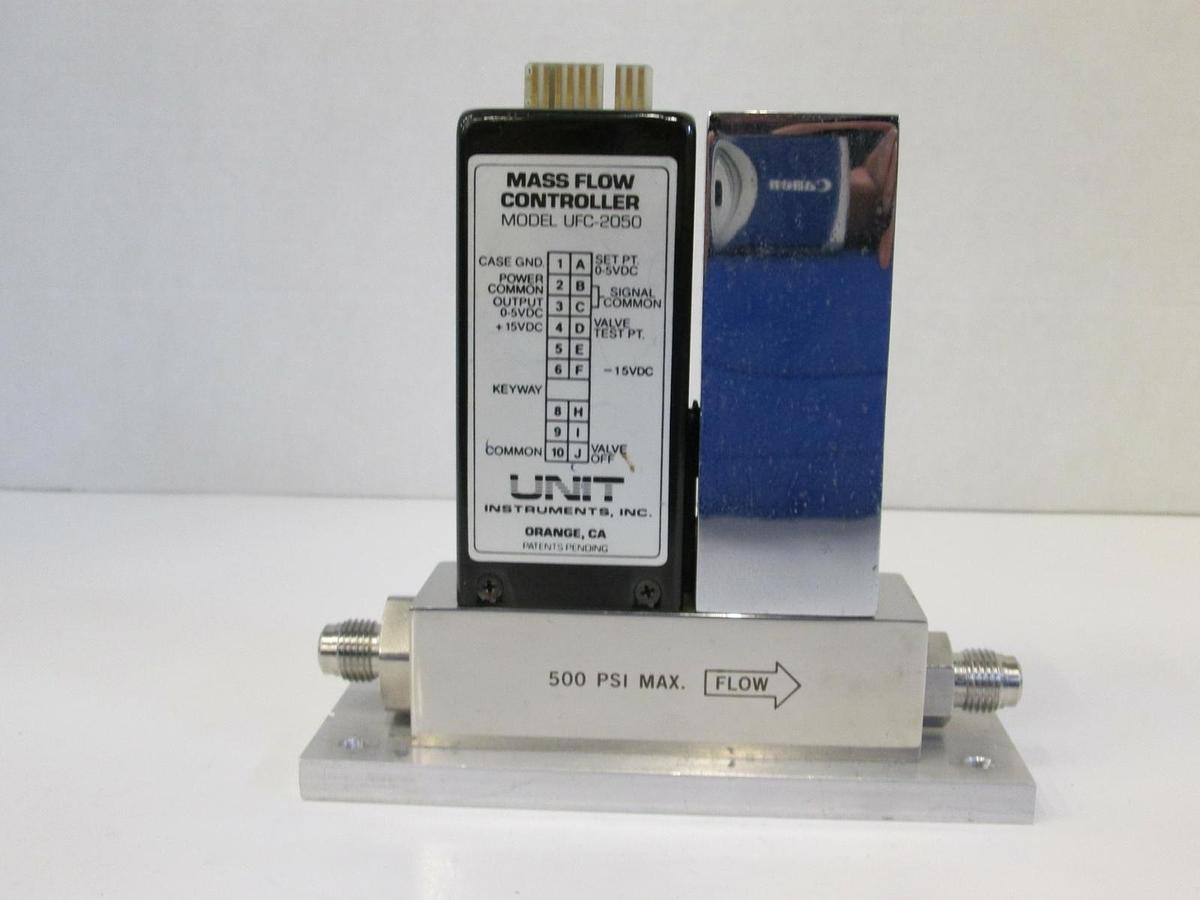 Used Unit UFC-2050 Mass Flow Controller MFC, N2, 20 SLM, 1/4" Male