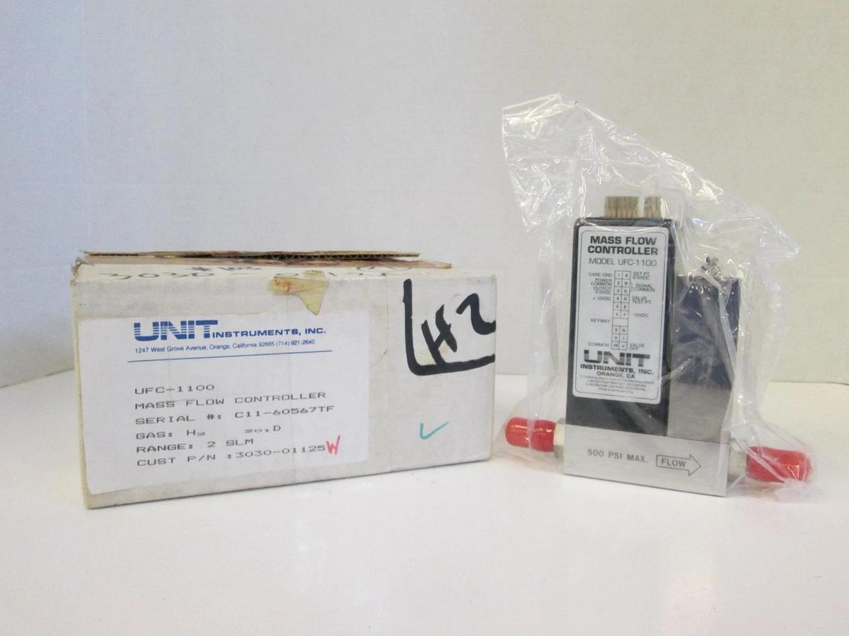 Refurbished Unit UFC-1100 Mass Flow Controller, H2, 2 SLM, Refurbished