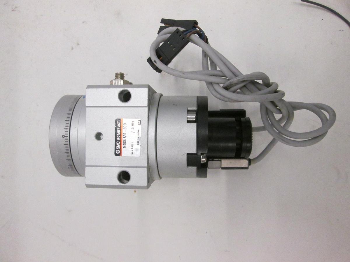 Used SMC, MDSUB20-90D, Rotary Actuator, Used