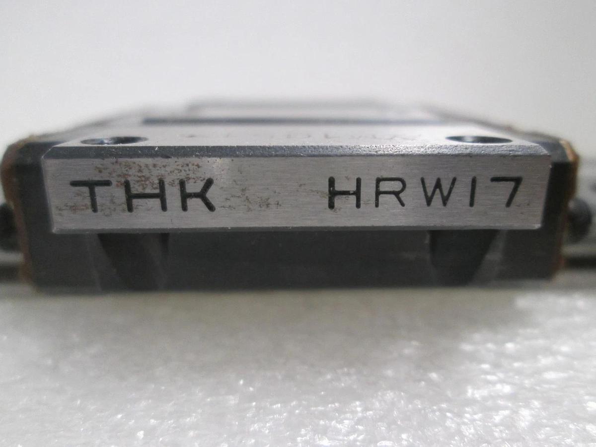 THK, HRW17, Linear Bearing Guide Block w/ Guide Rail, New