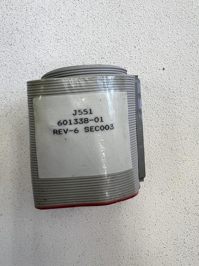 Used SVG VTR Ribbon Cable P/N 601338-01 ASSY HRNS GAS I/F 50 Pins, Used