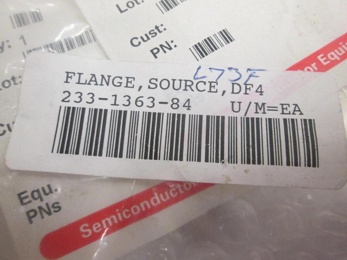 Varian, 233-1363-84, Flange, Source, DF4, 9", New