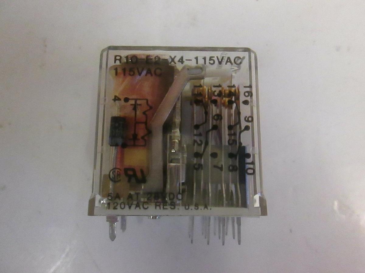 POTTER & BRUMFIELD R10-E2-X4-115V Relay, 5A, 28 VDC, Lot of 4, NIB
