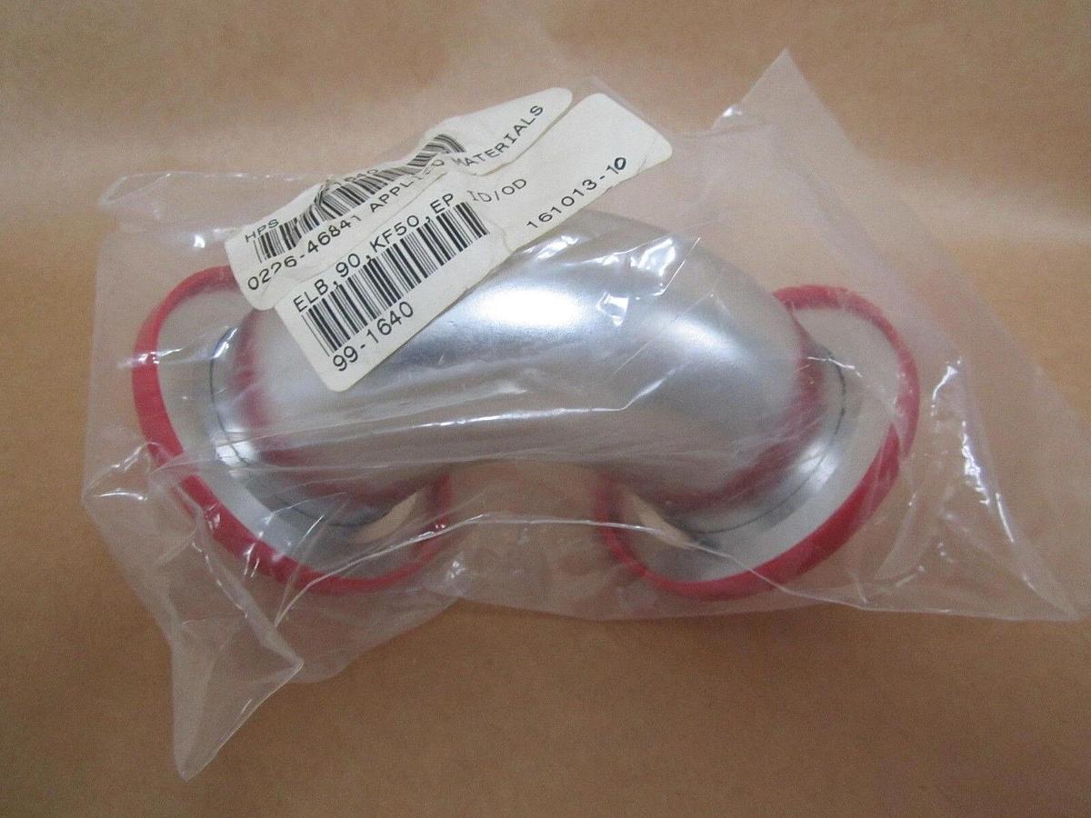 HPS MKS 99-1640 Stainless Steel Elbow 90 degree, NW50, 3" x 3", New