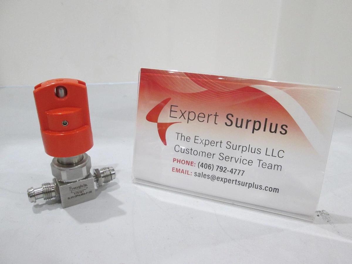 Swagelok, 6LVV-DPHLMR4-P-0R, Manual Valve w/ Lock Out, New