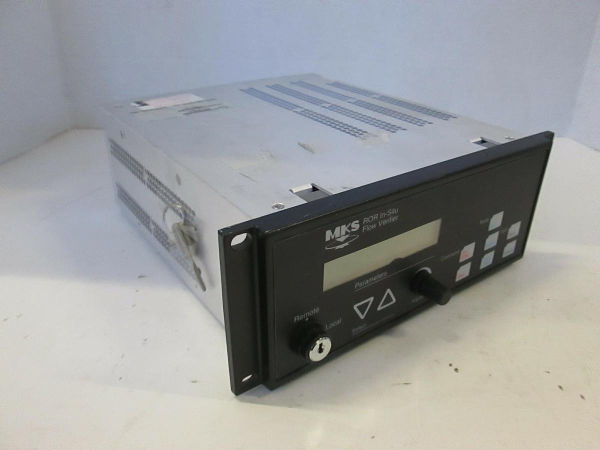Used MKS ROR In-Situ Flow Verifier 117861-G1 w/Keys, Used
