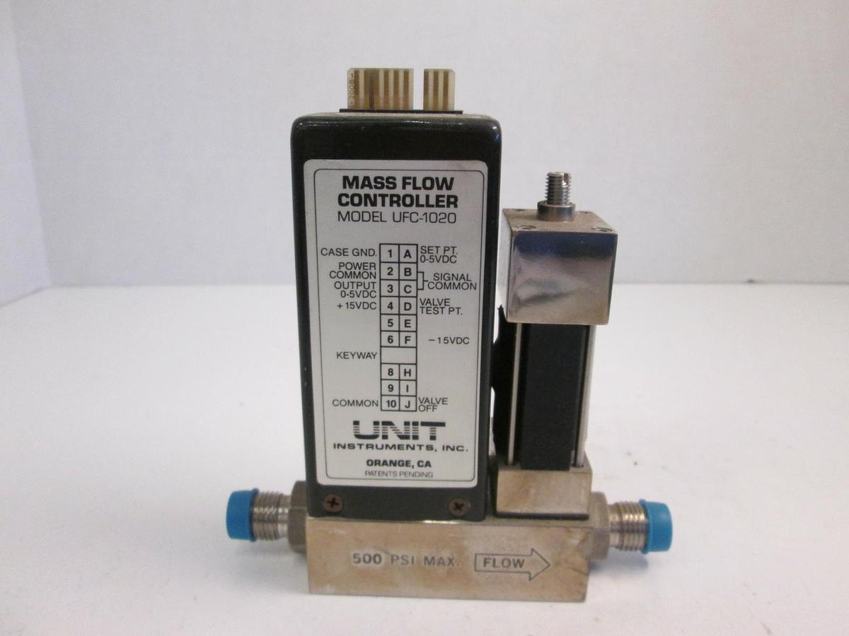 Used Unit UFC-1020 Mass Flow Controller MFC, H2, 4 SLM
