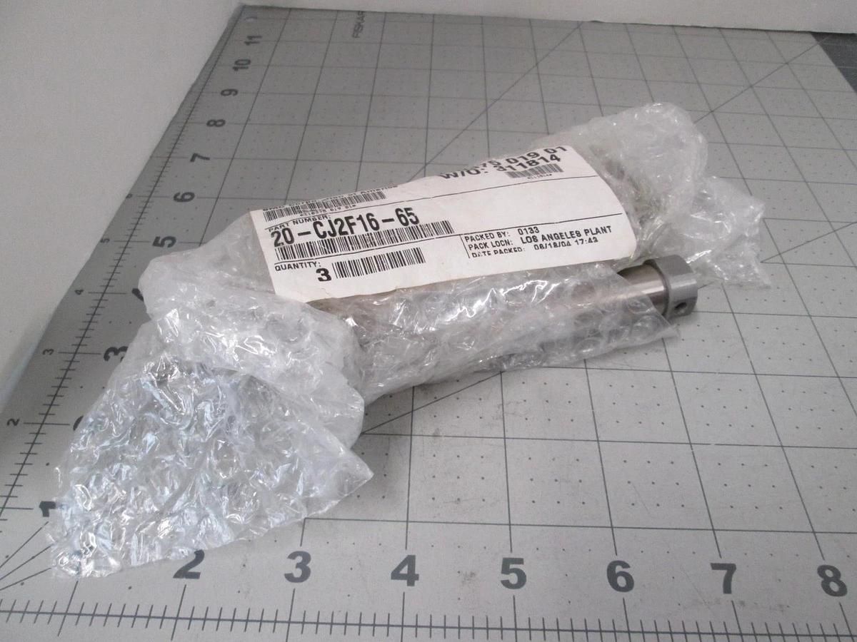 SMC, 20-CJ2F16-65, Pneumatic Air Actuator, New, Lot of 3