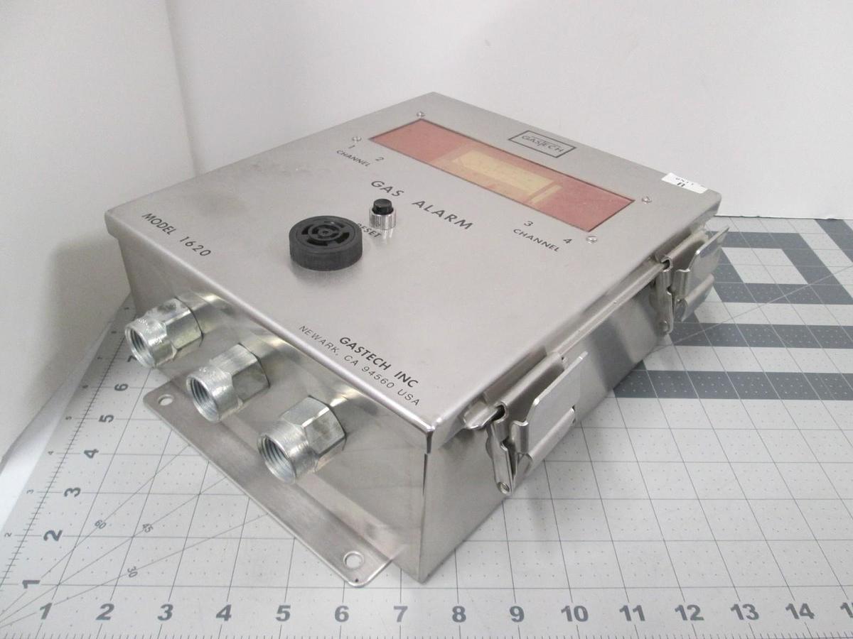 Used Gastech, Model 1620, Gas Alarm Monitor, New