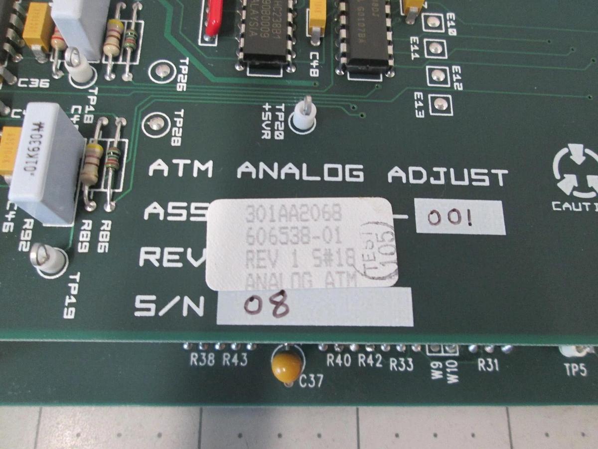 SPT Micro, 606538-01, 168160-002, Analog ATM, PCB Assy, New