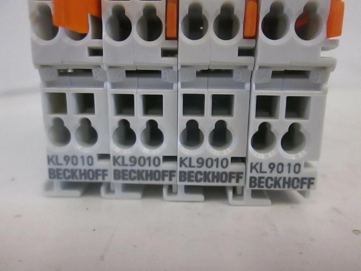 Used Beckhoff, Communication Module, KL9010, New No Box, Lot of 4