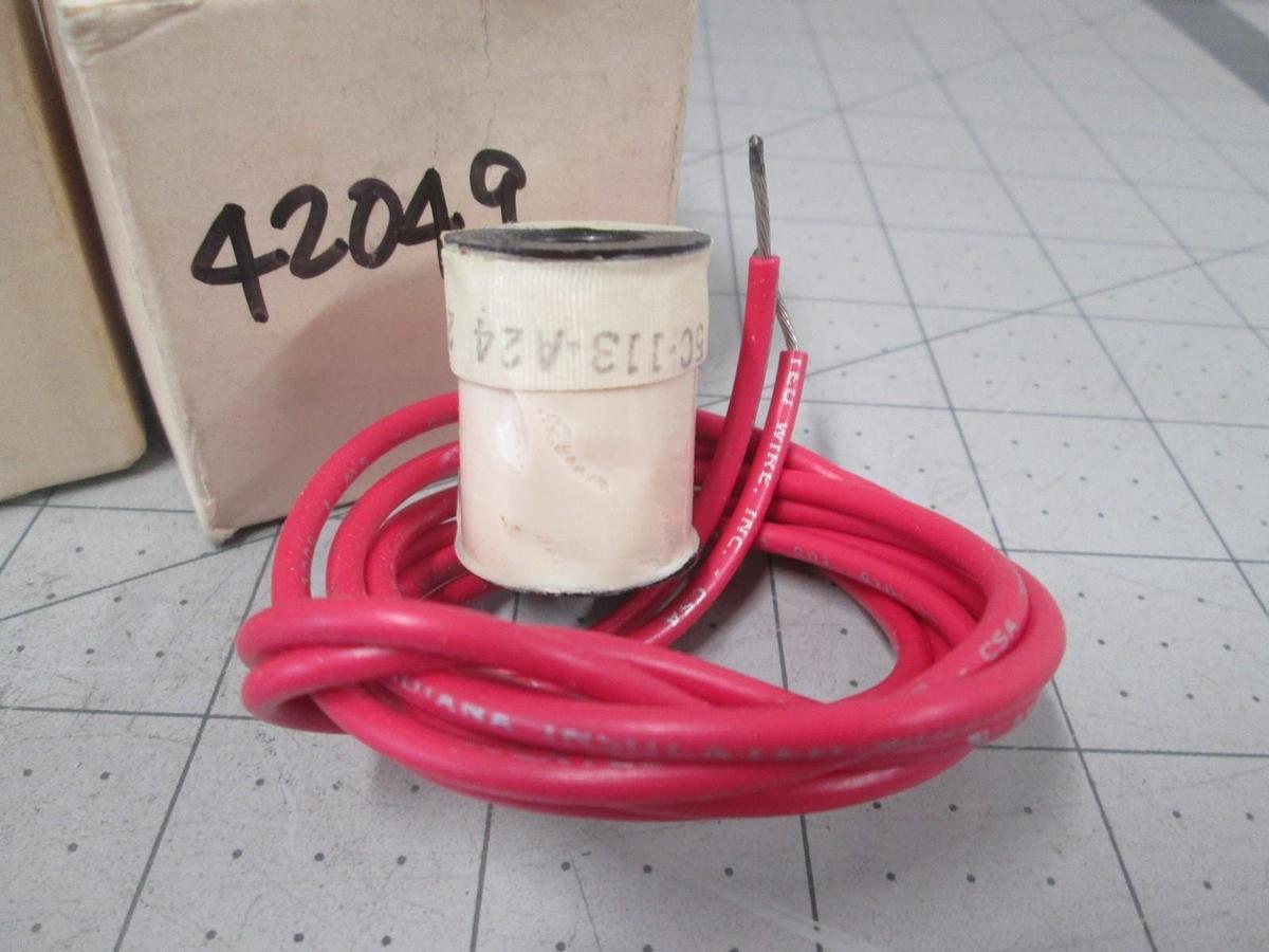 Solenoid Coil, SC-113-A24, New, Lot of 2