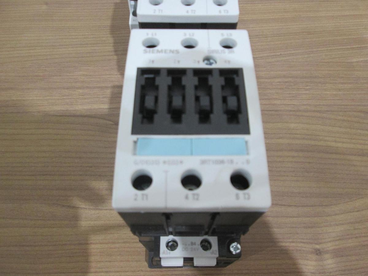 Used Siemens, 3RV1031-4GA10 Circuit Breaker for Motor Protection w/ Contactor, Used