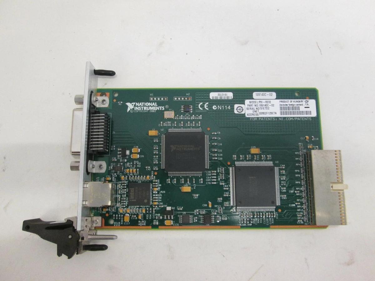 Used National Instruments, PXI-8232, GPIB Ethernet Interface, Used