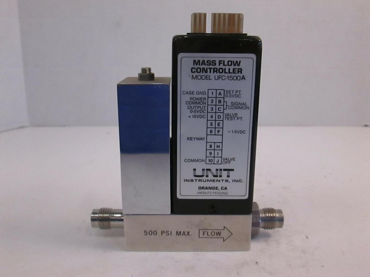 Used Unit UFC-1500A Mass Flow Controller, Gas, N2O, 500 SCCM