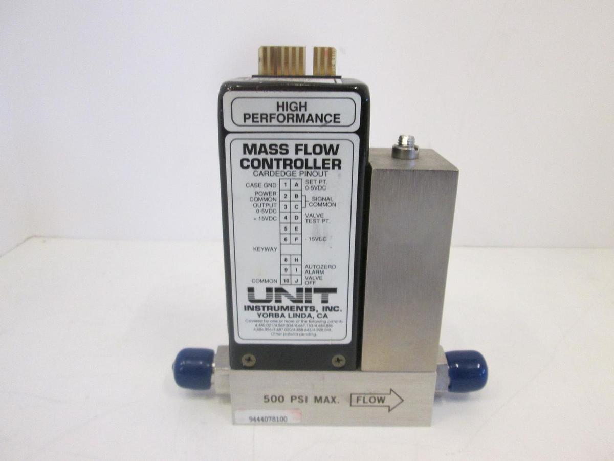 Used Unit Instruments, UFC-1100A, Mass Flow Controller, 10 SLM, Ar, Used