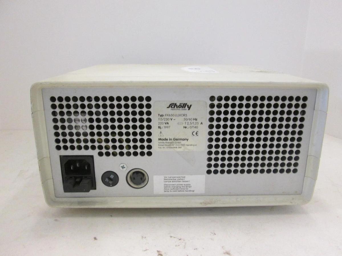 Used Ablestik, FX650.Luxor3, Curling Fiber Optic Light Source, 220VA, 115/230V, Used