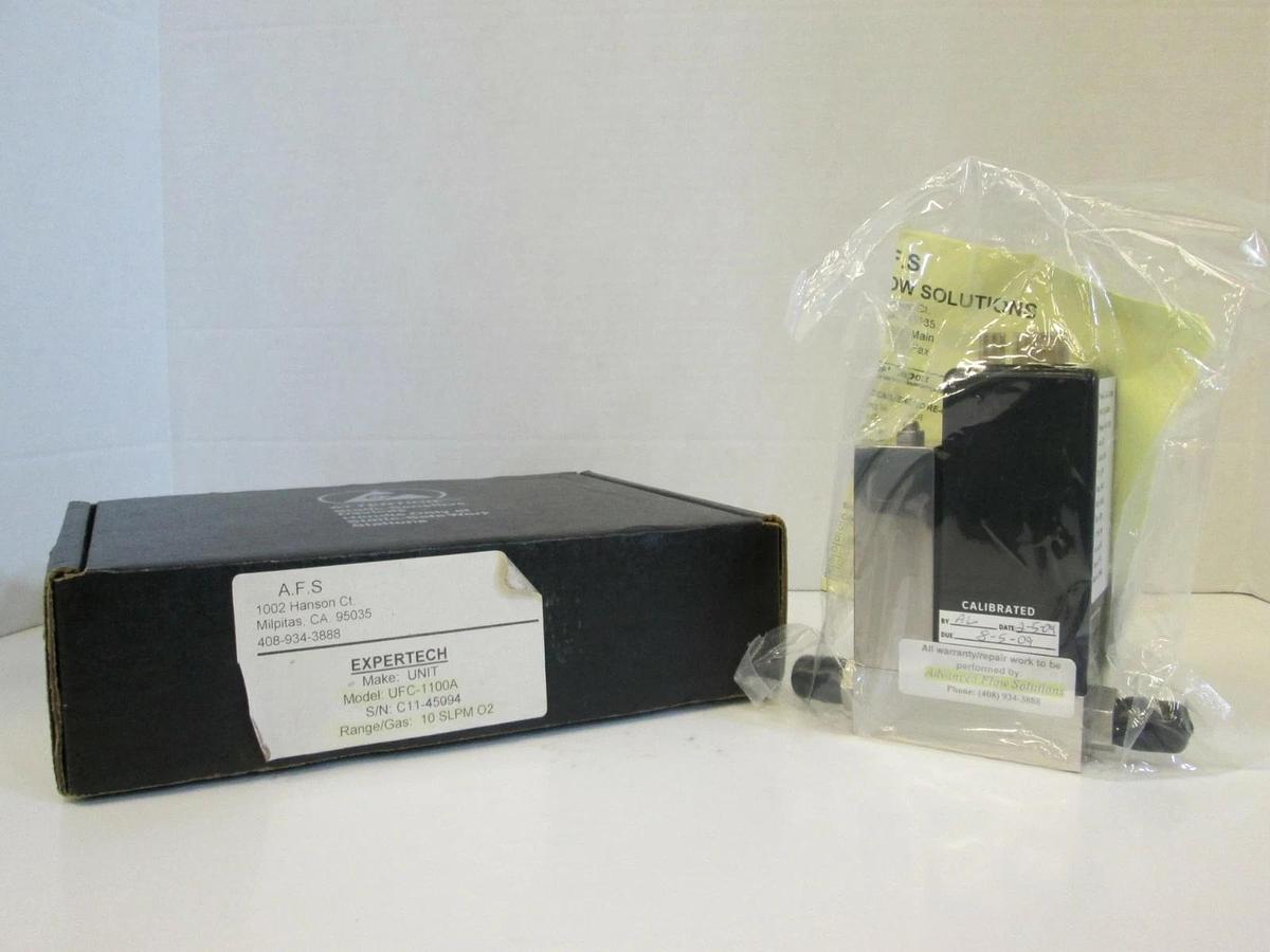 Used Unit UFC-1100A Mass Flow Controller MFC, O2, 10 SLPM, 1/4" Male