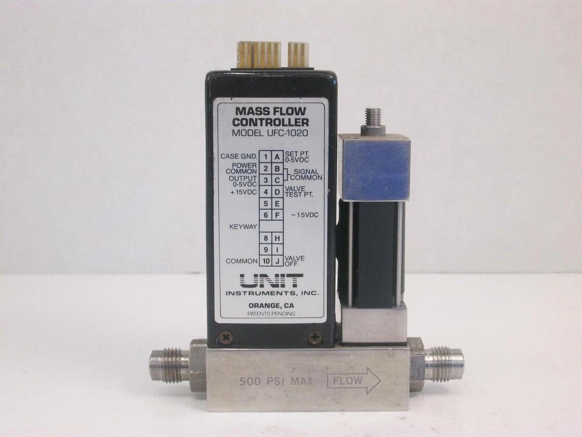 Used Unit UFC-1020 Mass Flow Controller MFC, C2F6, 50 SCCM