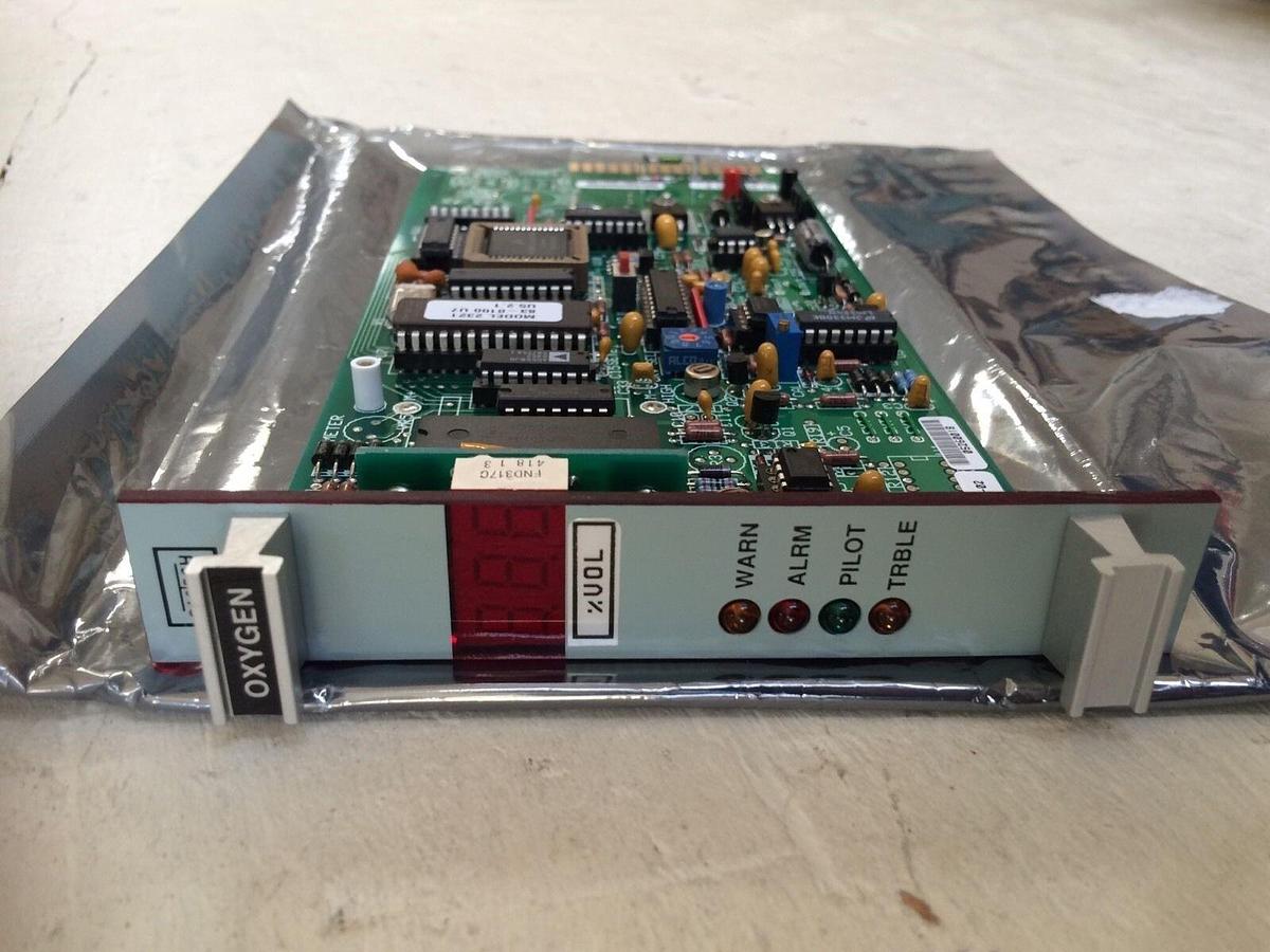 Used Gastech 72-0525 Oxygen Sensor Controller Module PCB