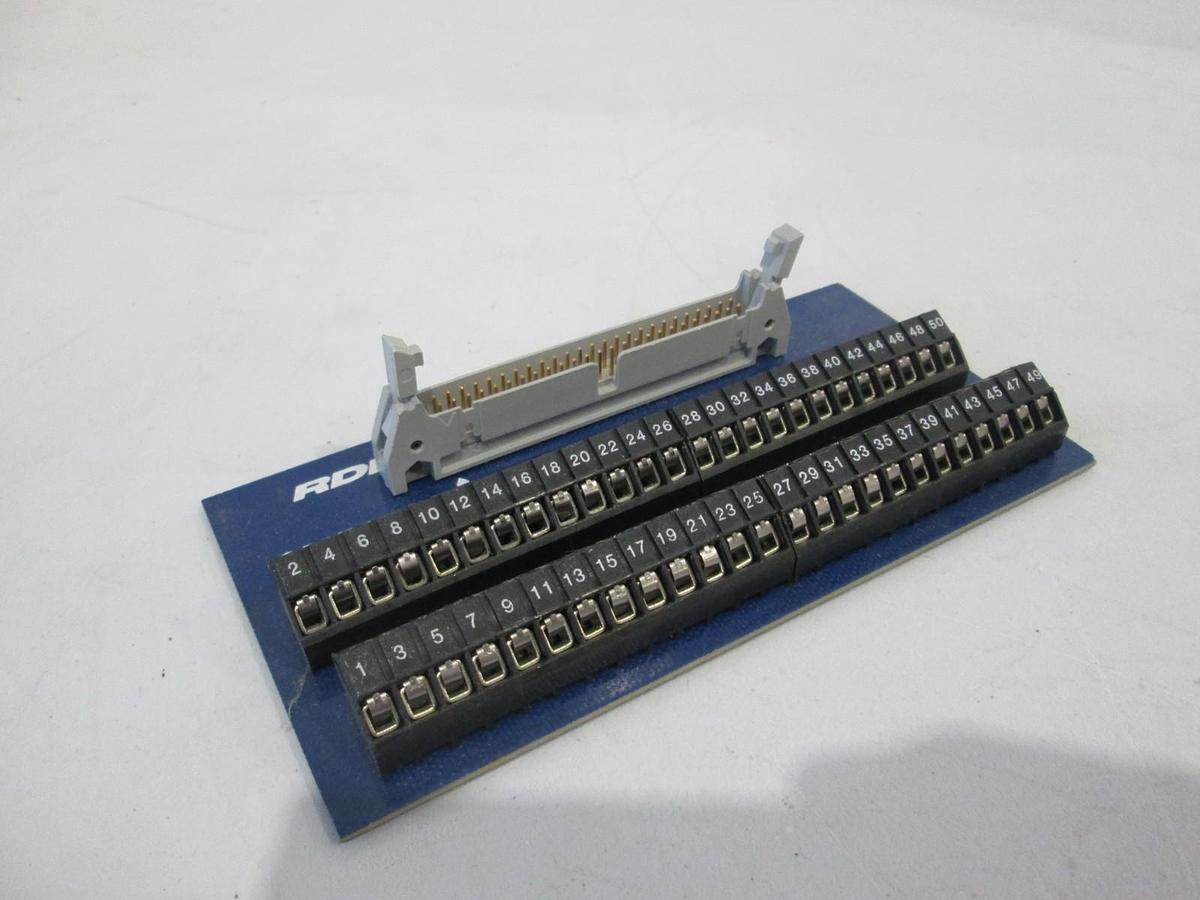 Used TE, 2M50FC, Connectivity Terminal Block PCB, Used