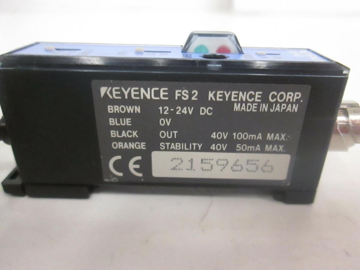 Used Keyence FS2-60 Photoelectric Sensor, Used