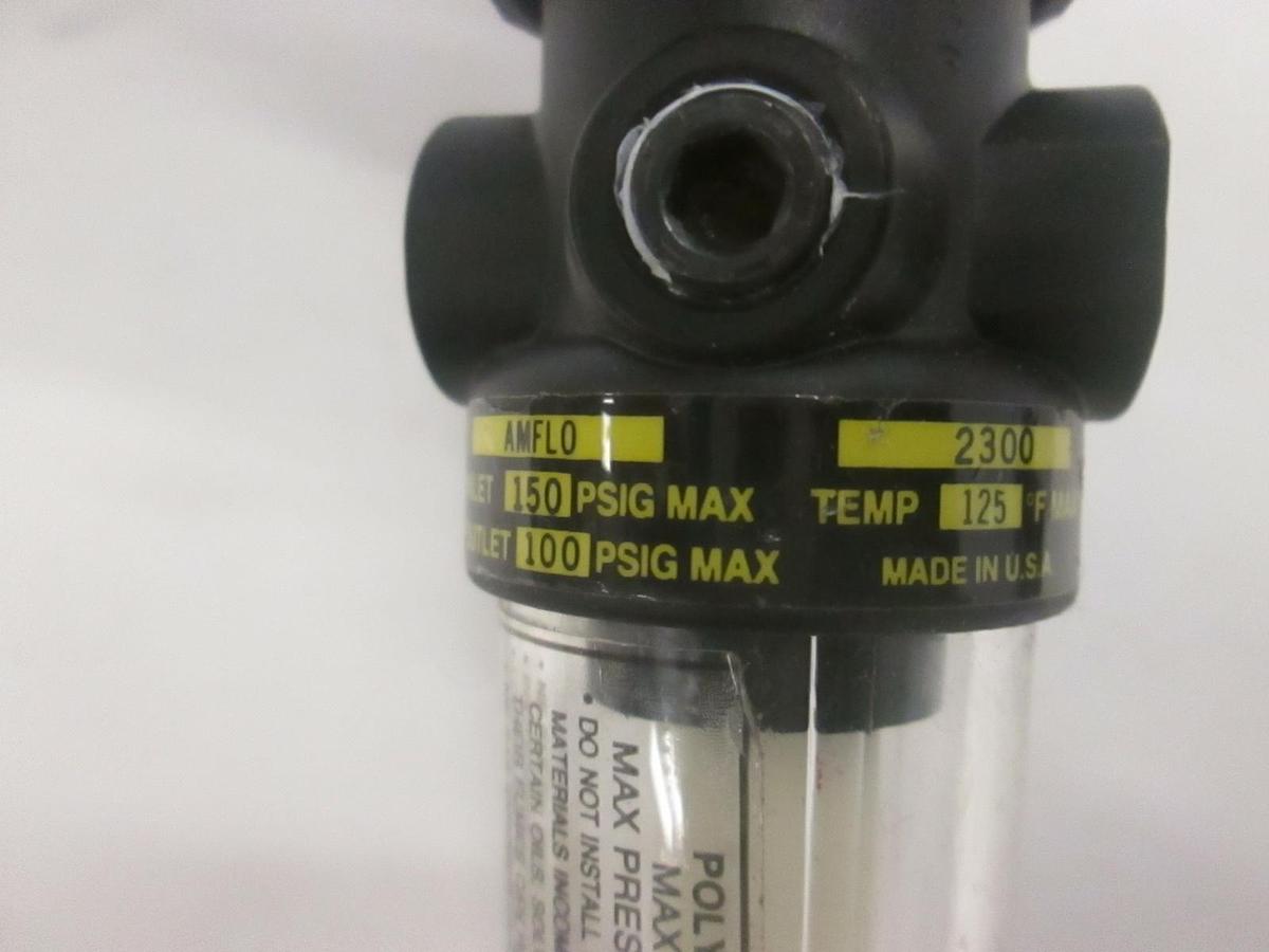 Used Norgren, Filter Regulator Assy w/ Gauge, Amflo 2300, Used