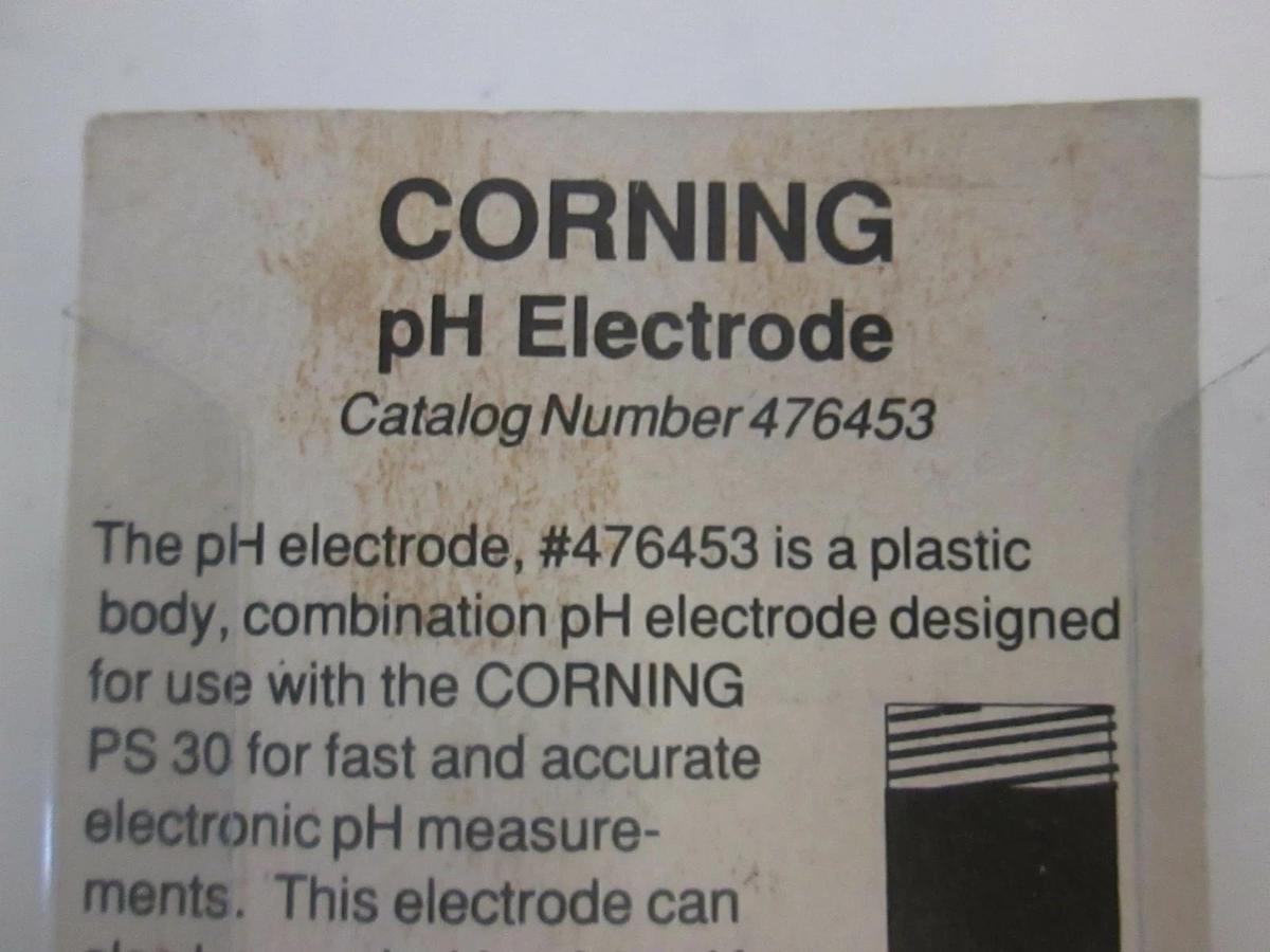 Corning, pH Electrode for us PS 30, 476453, New, Lot of 2