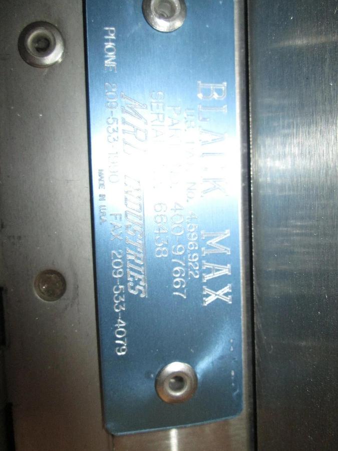 Used MRL INDUSTRIES 400--97667, BLACK MAX FURNACE HEATER ELEMENT VTR 6000 Clamshell