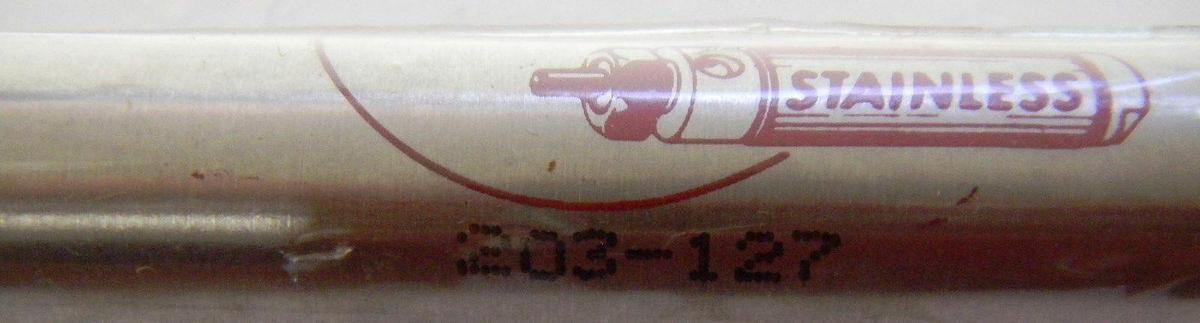 Used Bimba 203-127 Air Cylinder, SS