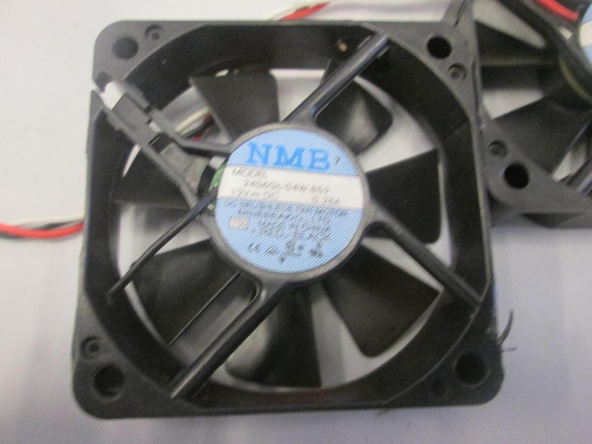 Used NMB, 2406GL-04W-B59, DC Brushless Fan Motor, Used, Lot of 2