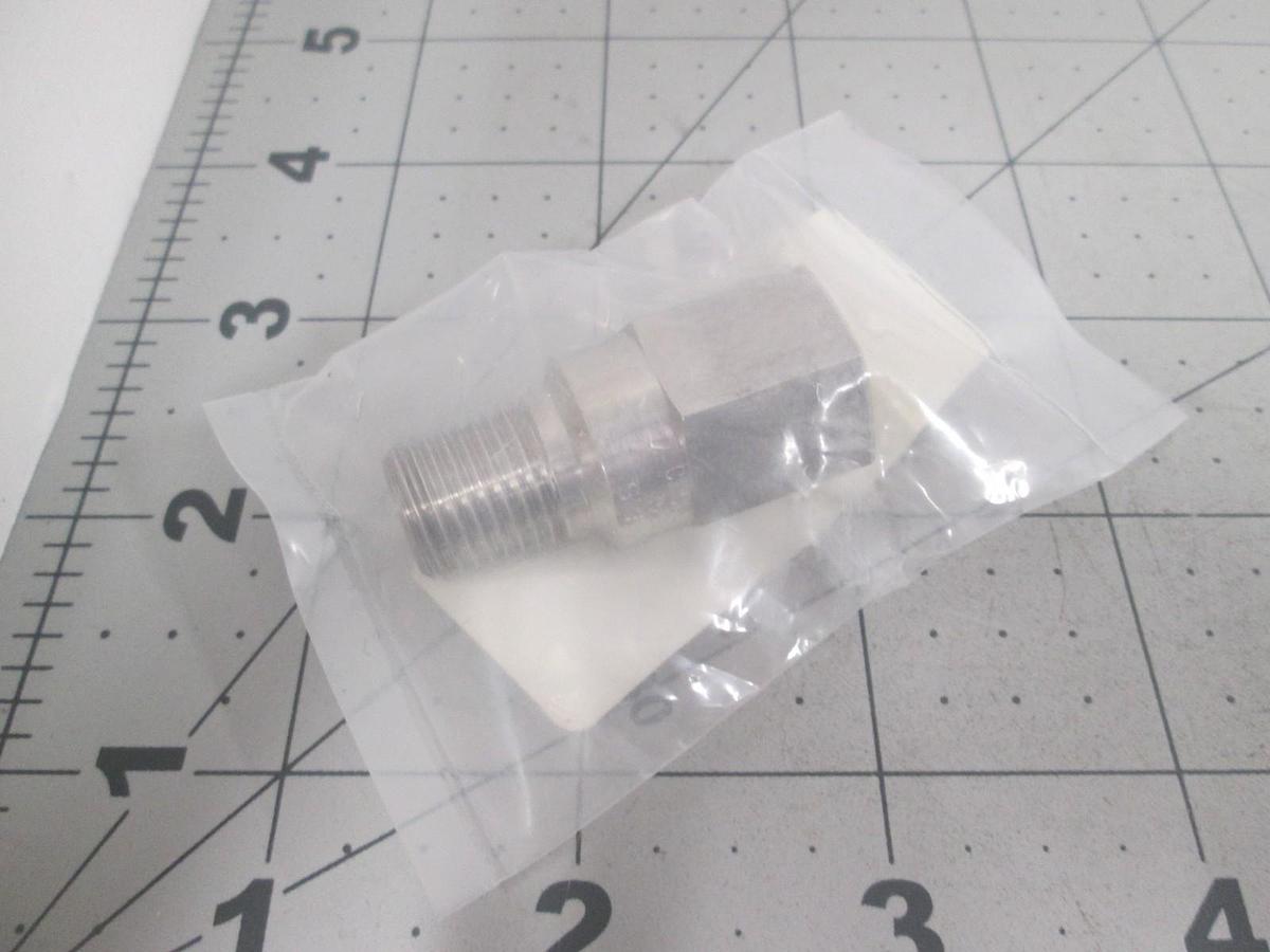 Used Circle Valve, 562T1-2MP-100, Inline Valve Series 500, 1/4" Thread