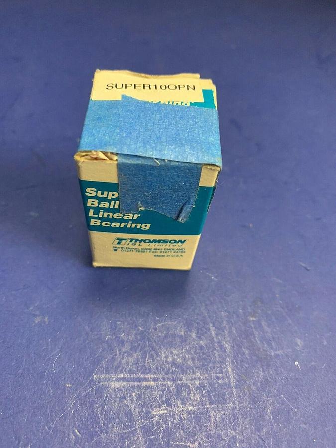 Used THOMSON SUPER10OPN Super Ball Bushing, 0.625 " Bore New