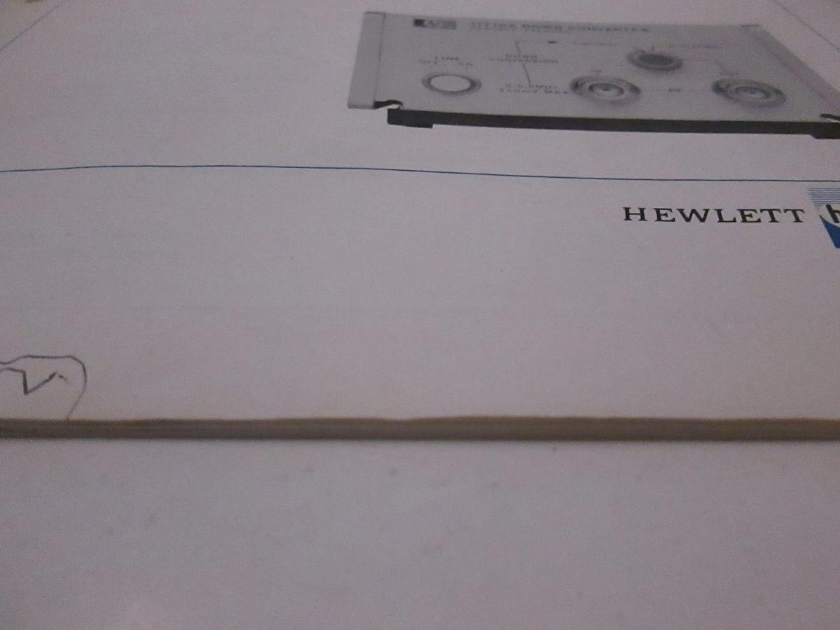 Used HP Model 11710A Down Converter Operating and Service Manual, Used