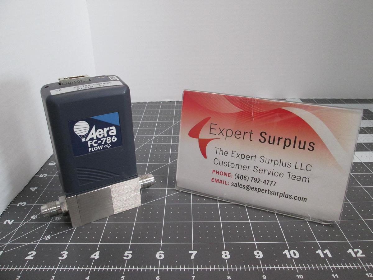 Used Aera, FC-786, Mass Flow Controller MFC O2 Oxygen 20 SLM 22F0632 Used