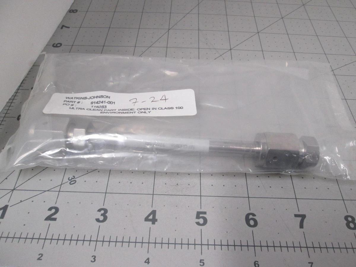 Watkins Johnson, 914241-001, Tylan MFC Gasline, 5 7/8" Tube, New