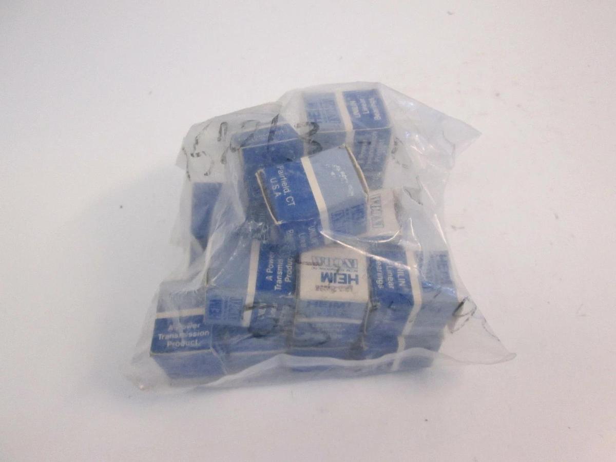 L83-25086 HEIM Stainless Steel Linear Bearing - Lot of 10 Used