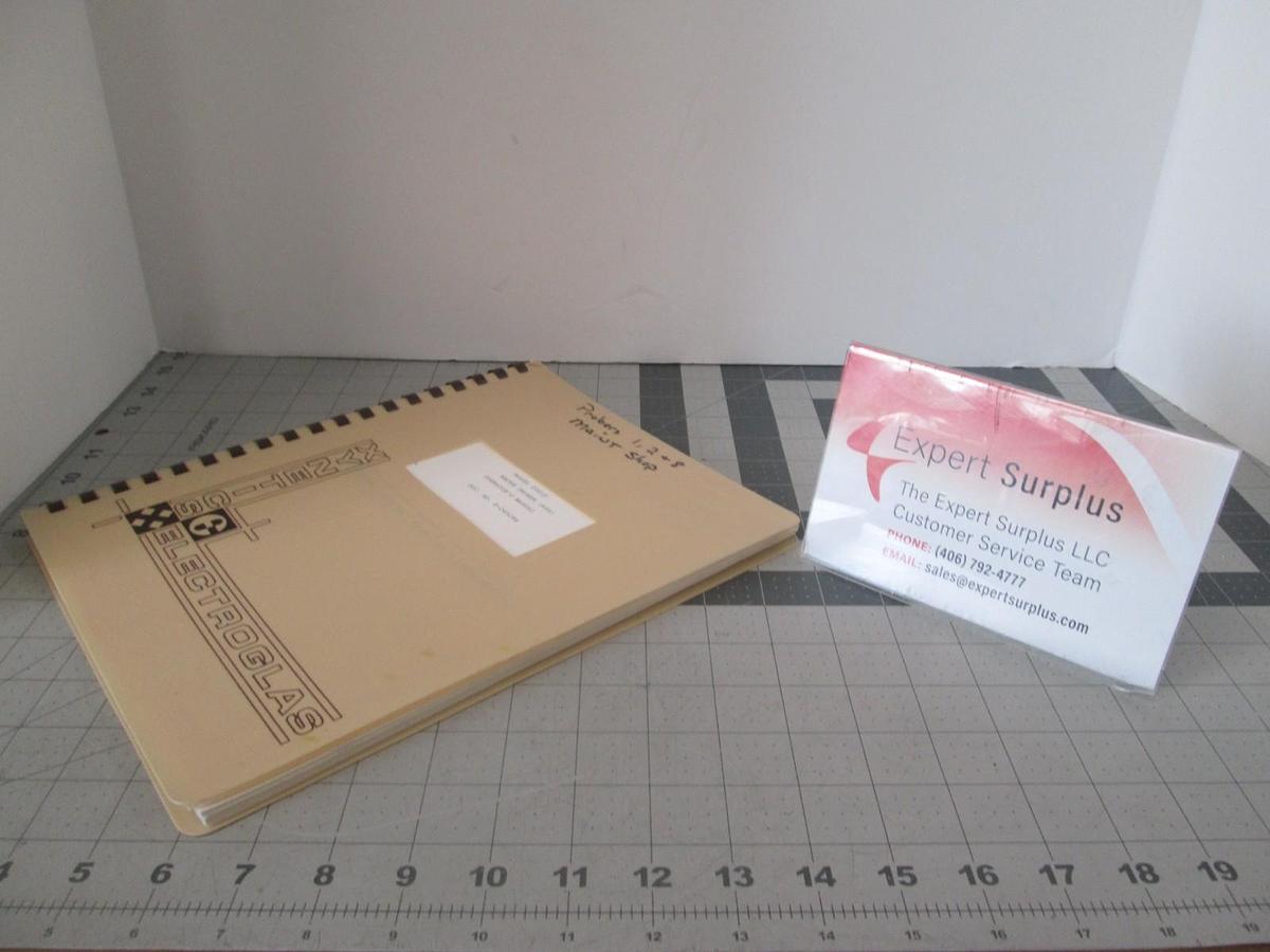 Used Electroglas, Model 2001x, Wafer Prober Operators Manual, A-245296, Used