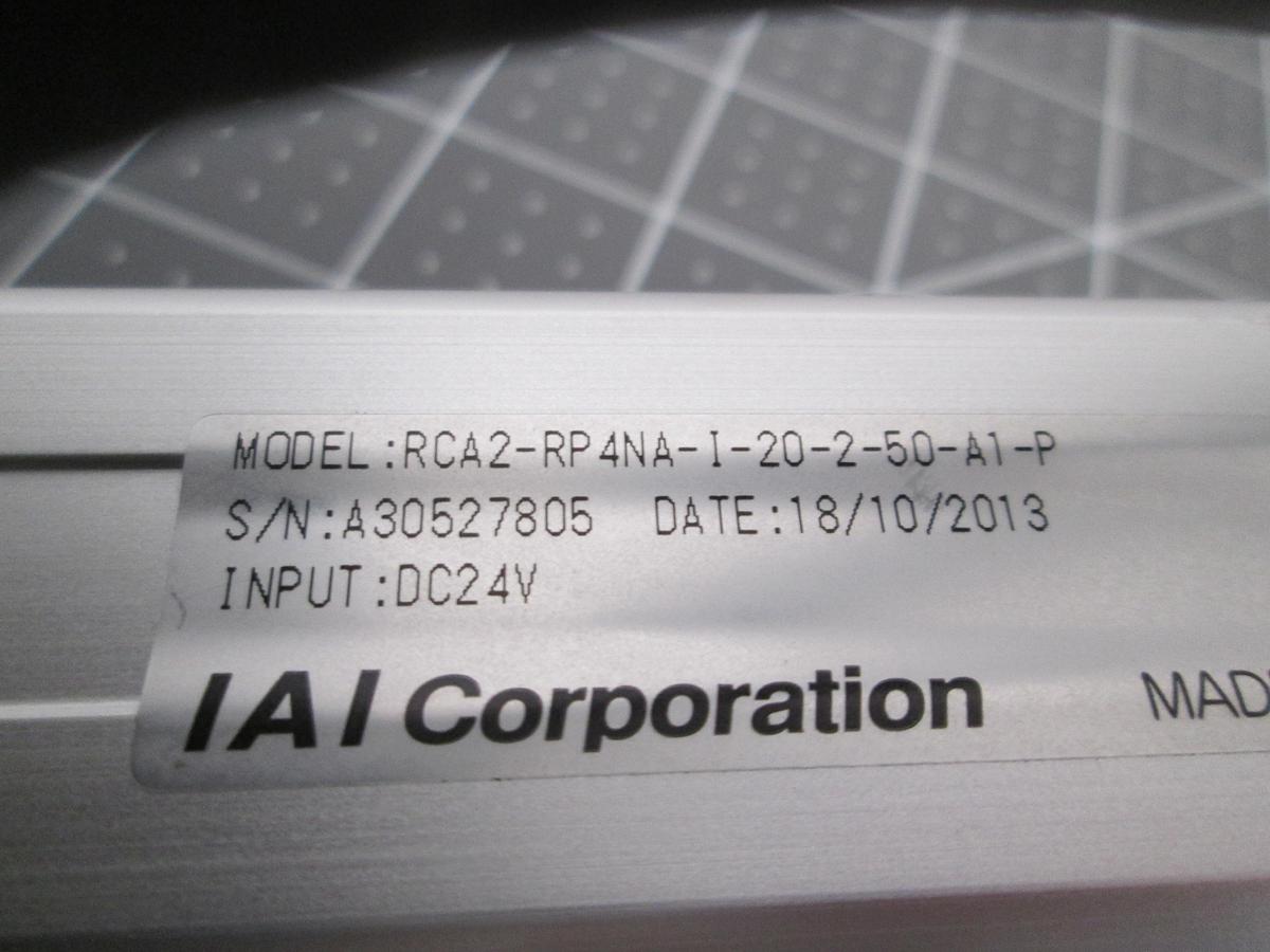 Used IAI RCA2-RP4NA-I-20-2-50-A1-P RoboCylinder 24V Electric Servo Rod Actuator